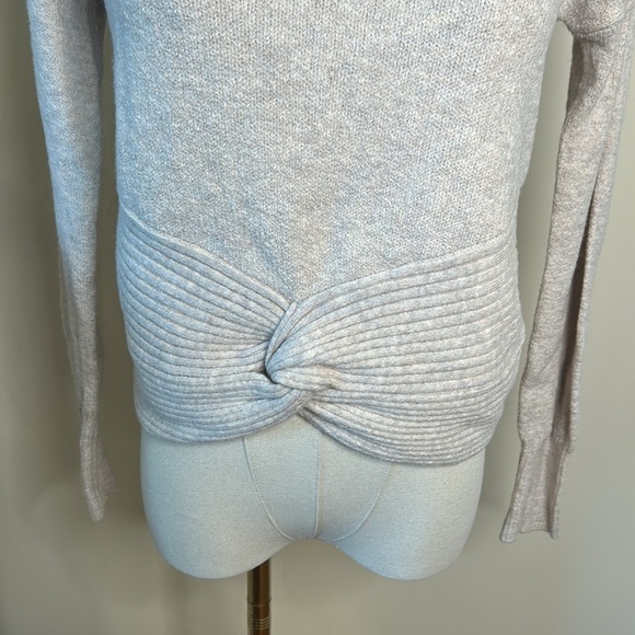 Yes/ Lola cream cropped sweater small soft knot - Picture 6 of 6